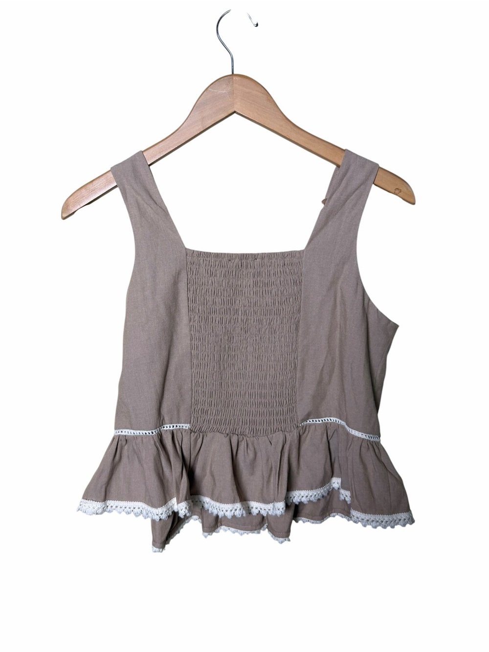 New Adrianna Papell Cottagecore Embroidered Peplum Top & Maxi Skirt Set Small - Picture 5 of 9